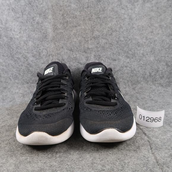 Nike Shoes Womens 7 Athletic Trainer Lunarglide 8 Running Sneaker Workout Black - Picture 2 of 12